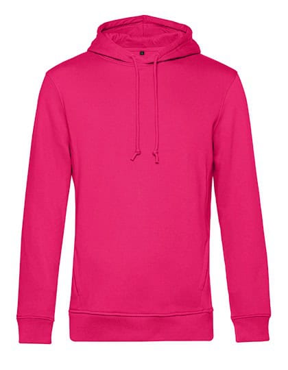 Hoodie in Magenta paars, vooraanzicht