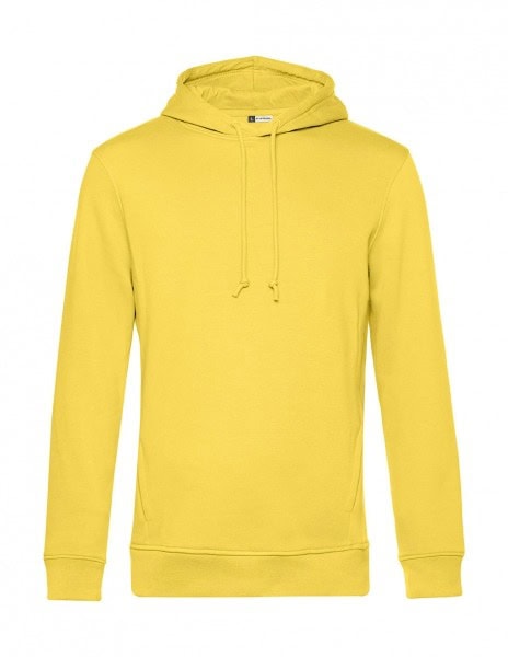Hoodie in Geel, vooraanzicht