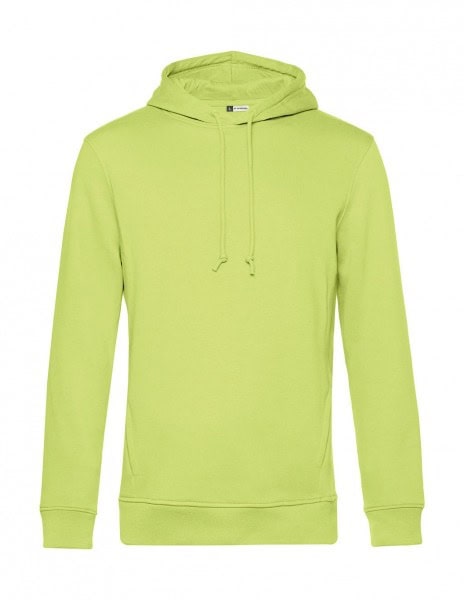 Hoodie in Lime, vooraanzicht