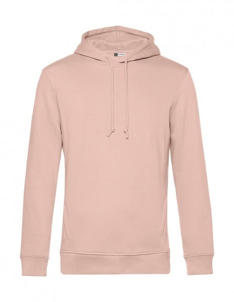 Hoodie in Soft Roze, vooraanzicht
